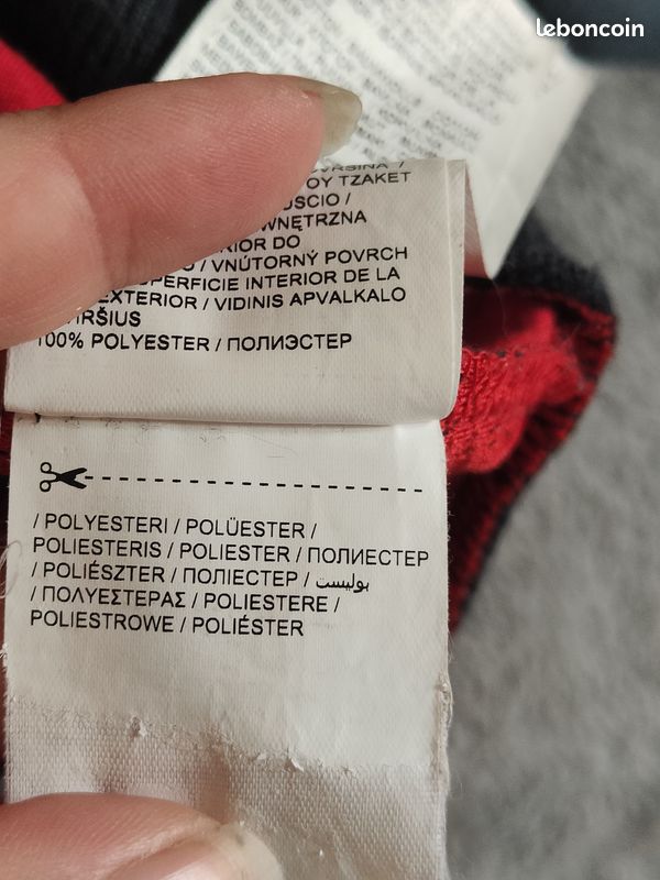 Veste Puma x Ferrari officielle – Grise et rouge Dry Cell – Taille M (image 12)