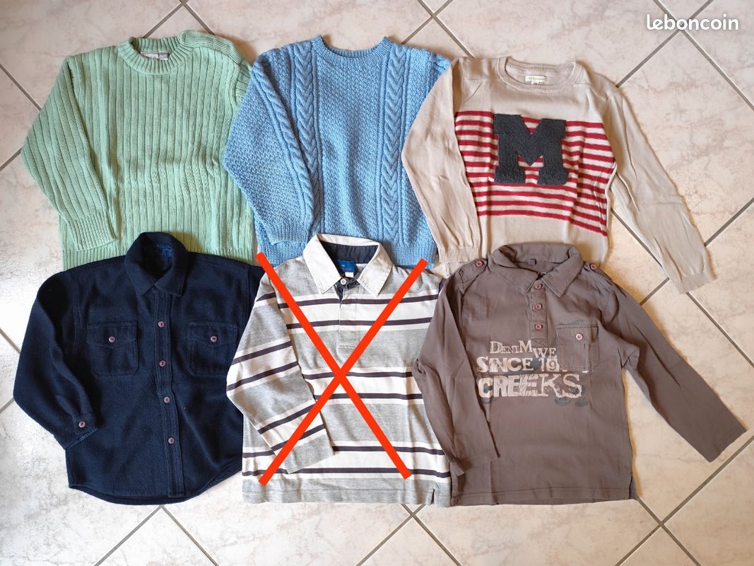 Vêtements garçon 6 ans printemps hiver (image 3)
