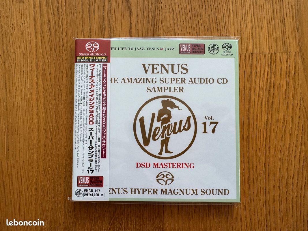 Venus The Amazing SACD Super Sampler Vol. 17, Venus Records Japan - SACD Audiophile (image 1)