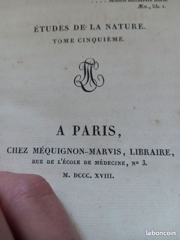 1818 oeuvres complètes de Jacques Henri Bernardin de Saint-pierre (image 7)