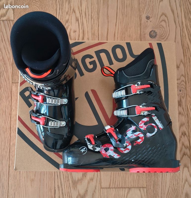 Bottes De Ski Junior Rossignol Comp J4 – Taille 7.5 / Mondo 25.5 – Occasion