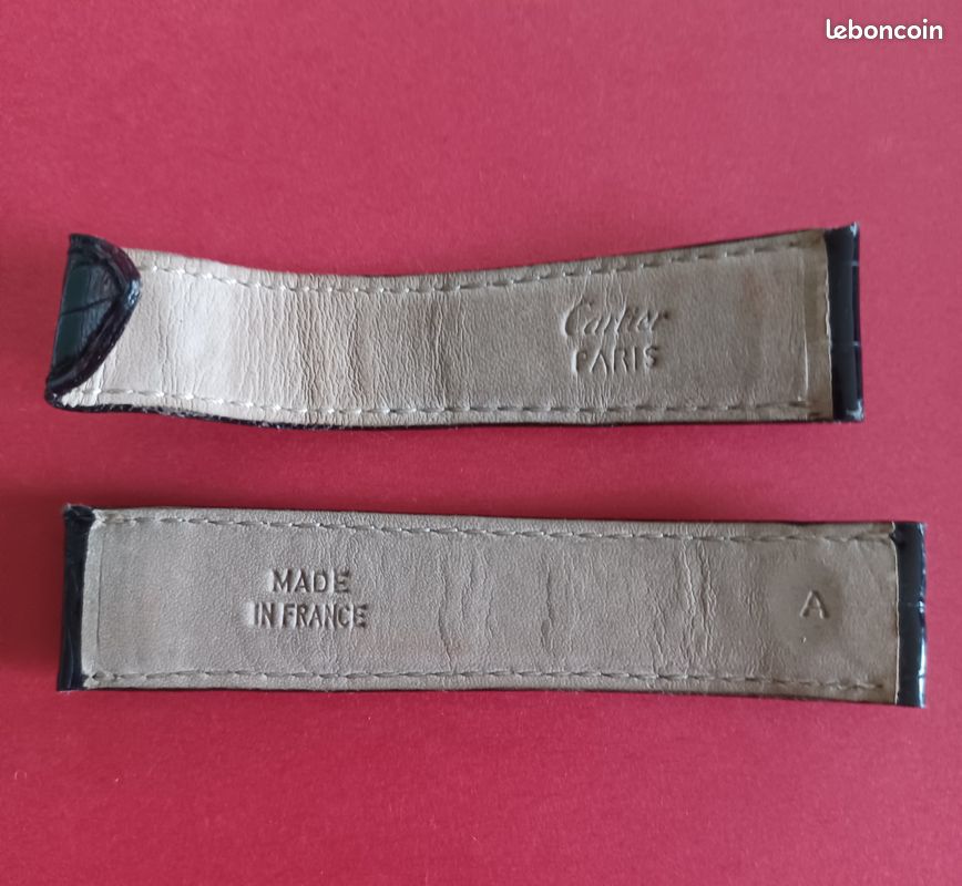 Bracelet avec boucle déployante CARTIER Montres Bijoux