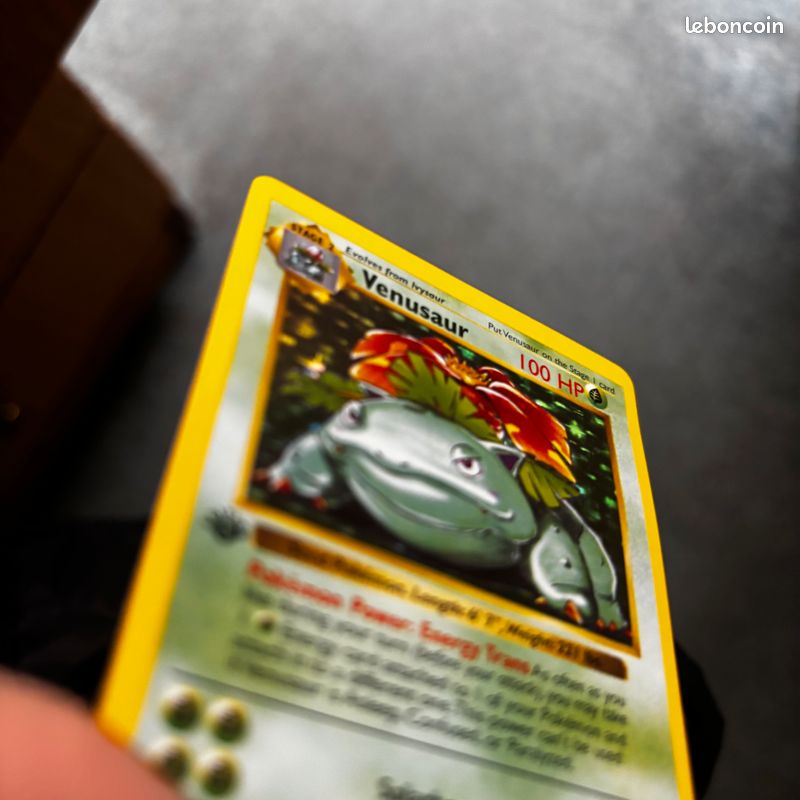 Carte Pokmon Venusaur 1st Edition - Version Anglaise - Near Mint -  Collection