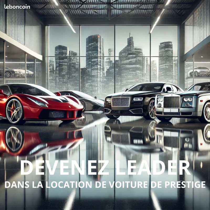 Devenez loueur de voitures de prestige avec SDMLOC - Lancez votre agence en toute simplicité (H/F/X) (image 1)