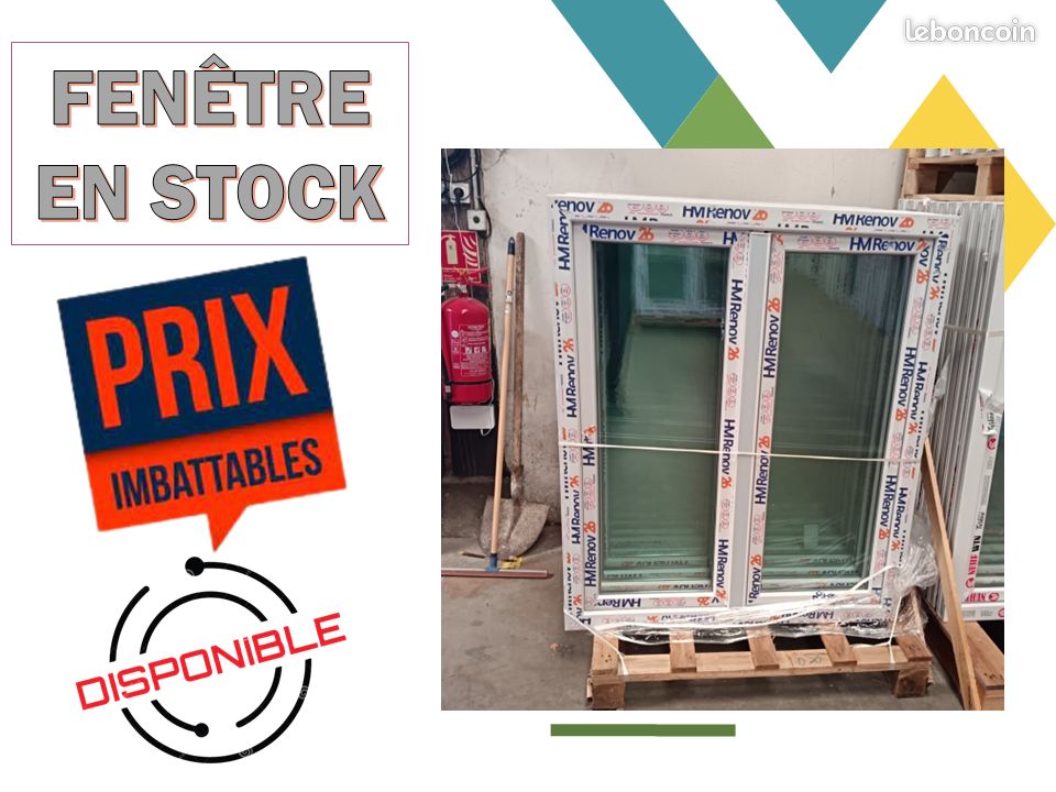 Fenêtre PVC pratique pour rénovation (image 1)