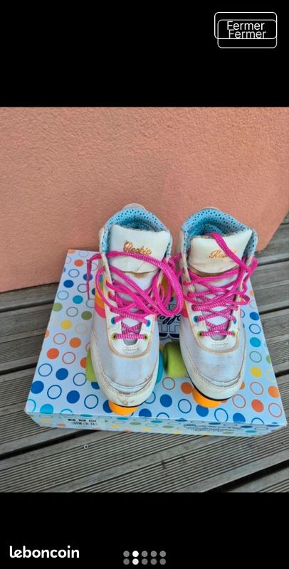 ROLLET.Patins à roulettes métalliqu... | Jouets et maquettes: enchères