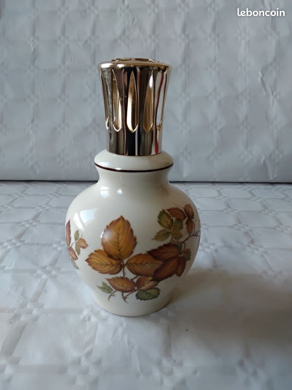 Lampe Berger Vintage - Décor feuille d'automne