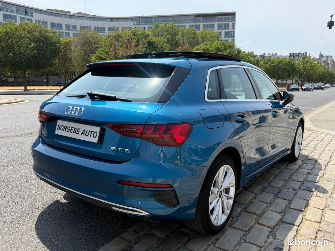 Audi a3 iv sportback 35 tfsi 150 mhev design luxe s tronic 7 2023 42034kms (image 2)