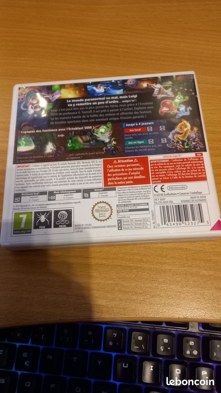 Jeu 3ds luigi's mansion 2 Nintendo (image 2)