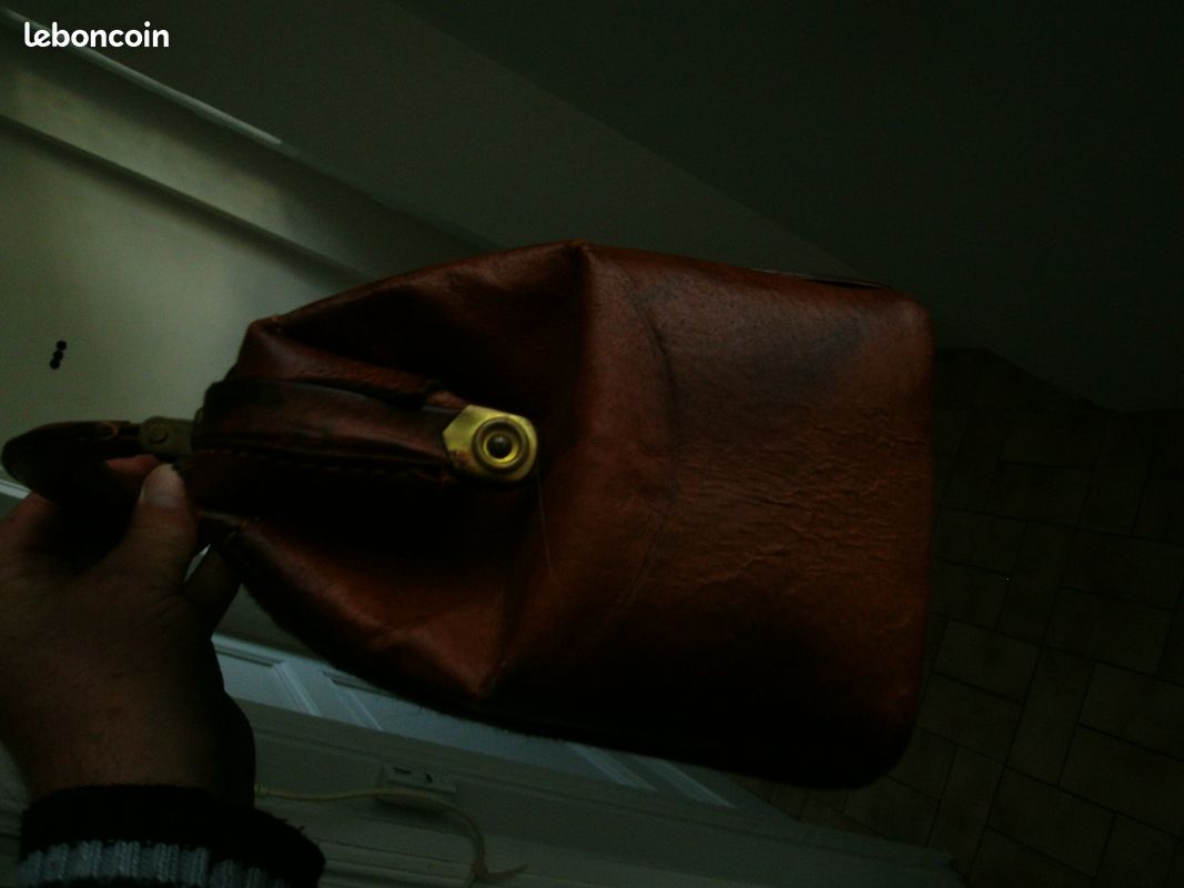 Sac a main gladstore en cuir et tapisserie (image 7)
