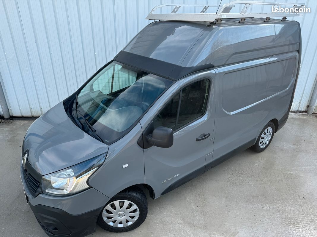 RENAULT TRAFIC III L1H2 CONFORT 1.6 DCI 120cv BV6 à 10000 HT et TVA 20% 2000 RÉCUPÉRABLE (image 1)