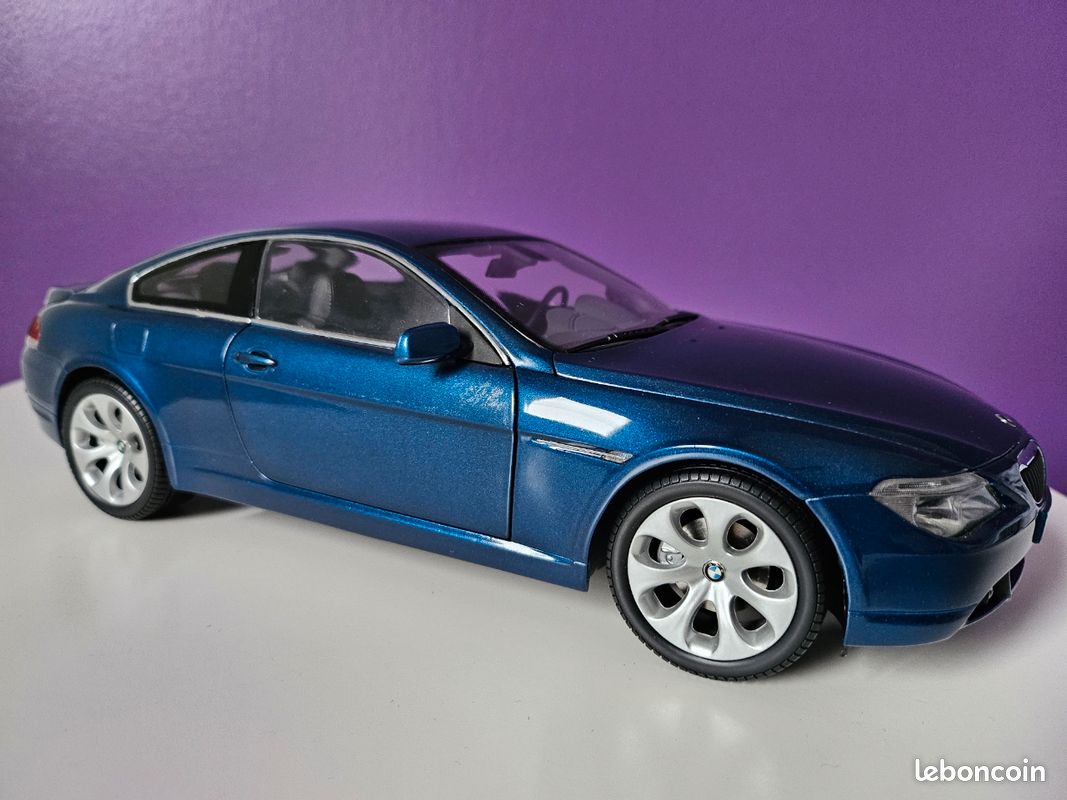 Photo 20 - BMW Série 6 Coupé bleu statique avant - En images. Les