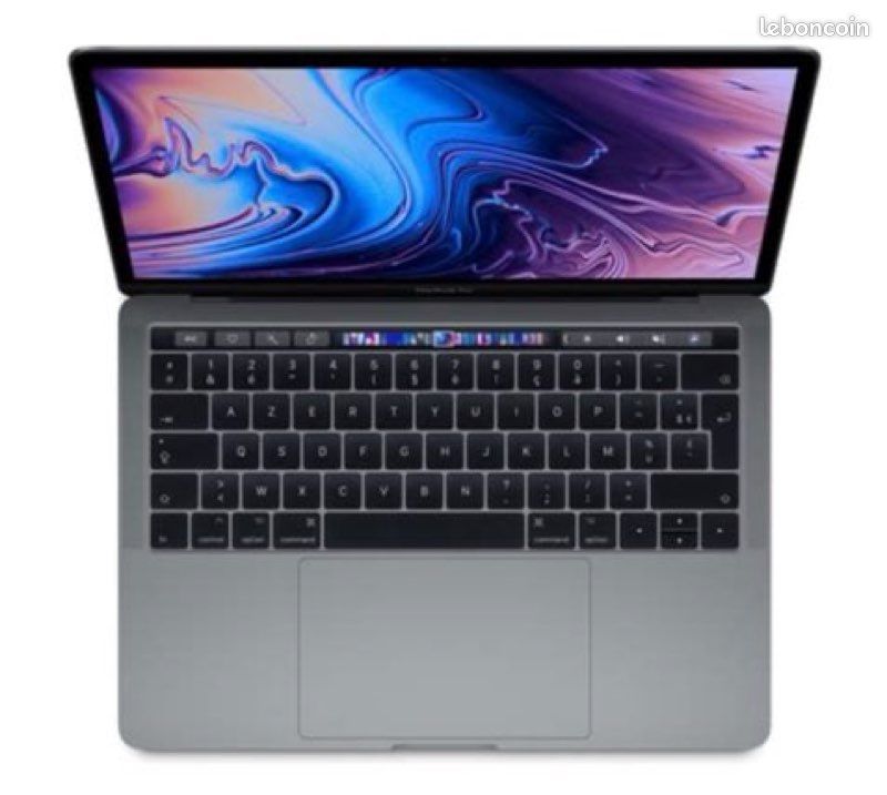 MacBook Pro Touch Bar 2020 - 13 pouces - Gris sidéral (image 1)
