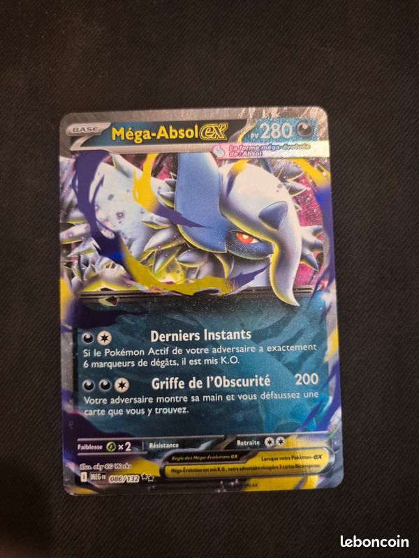 Absol Ex Fr Carte Pokmon Mga-Absol EX 086/132 Mga-Evolution FR Collection