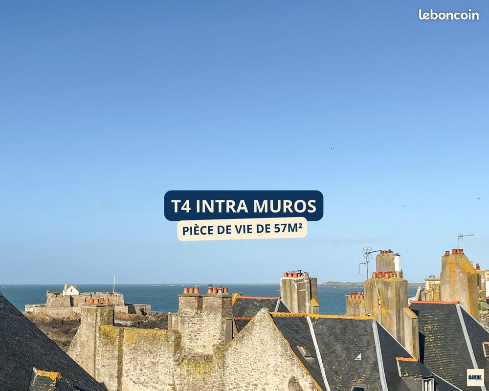 Appartement 4 pièces 94 m² · à Saint-Malo · 94 m² · 493 500 €