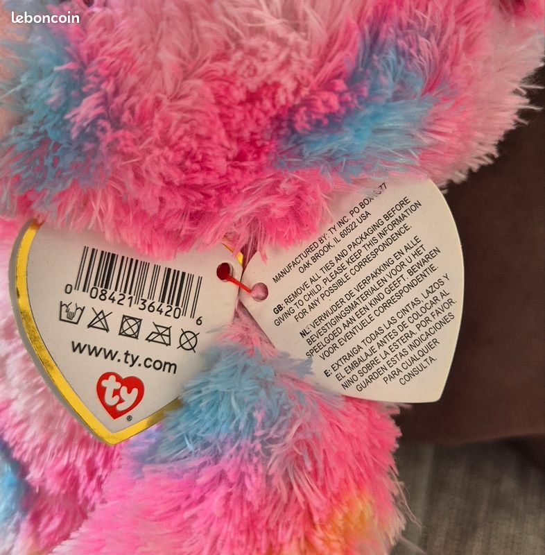 Peluche 25 cm Franky TY Beanie Boos Jeux Jouets