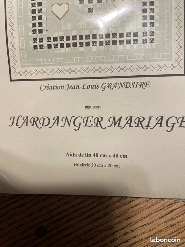 Livret Zweigart Hardanger, n° 104/327 | acheter en ligne sur