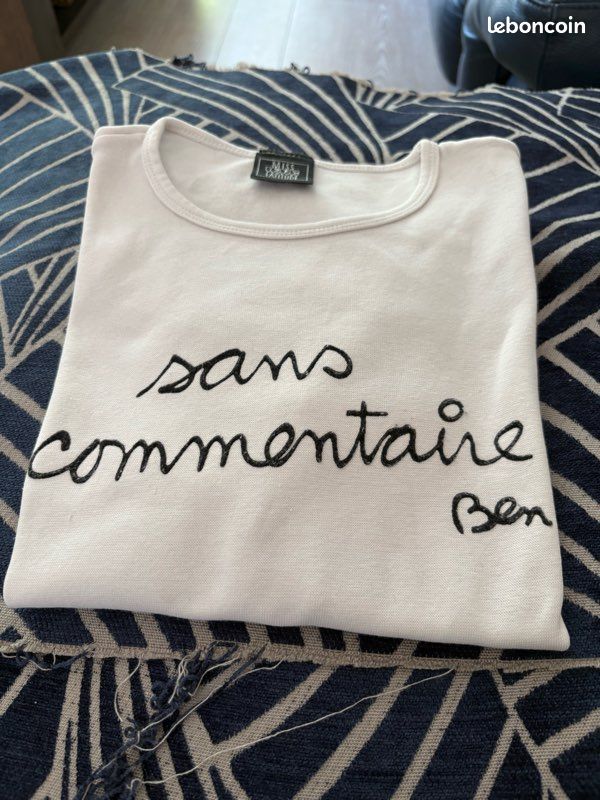Tee shirt Miss Latitude blanc Taille M (image 2)