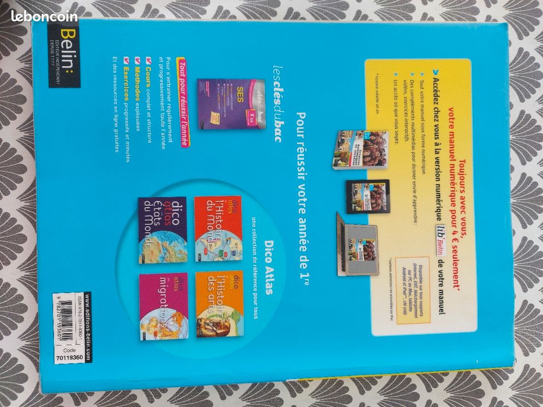 Livre SES 1re ES (image 2)