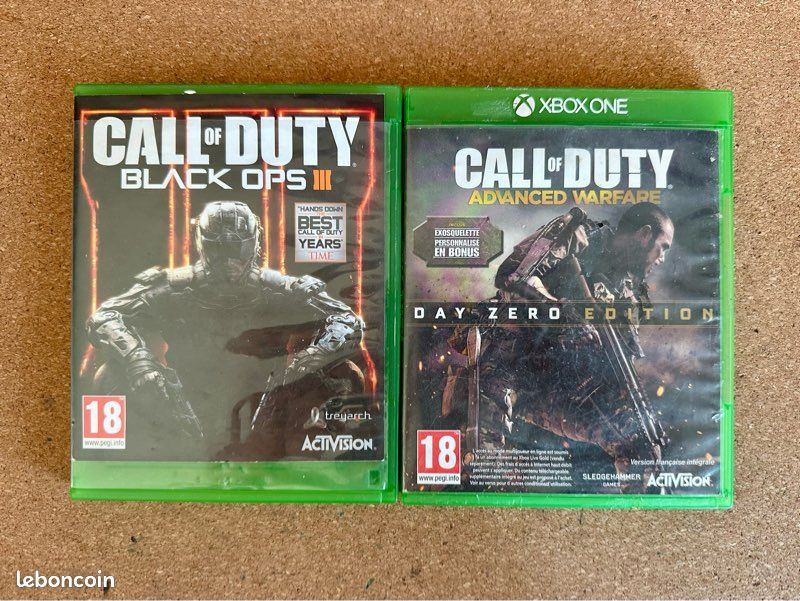Call Of Duty Black Ops III 3 Hardened Edition Xbox One Complet PAL FR