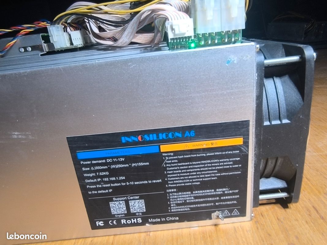 Innosillicon a6 minage dogecoin litecoin Asics cryptomonnaie - Ordinateurs