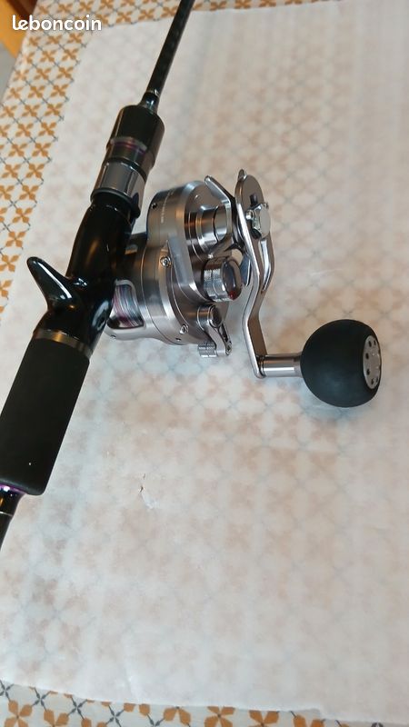 Moulinet De Lancer Daiwa SALTIGA Z20 Occasion Très Bon état - Ratio 5.4:1, 7+1 Roulements, Pour Pêche Gros Sel