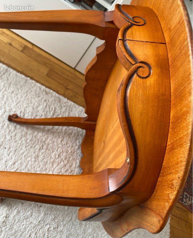 Table basse en bois merisier (image 8)