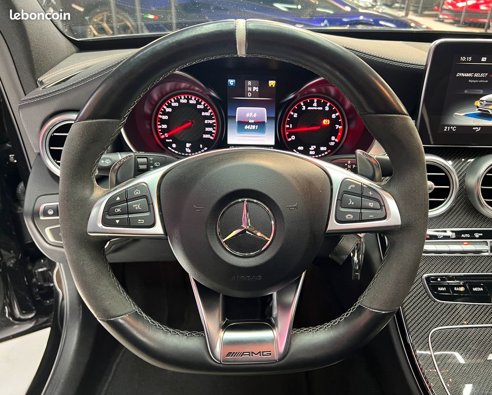 MERCEDES-BENZ C63S AMG Break V8 4.0 510cv | Toit ouvrant | Échappement sport | Pack carbone | (image 10)