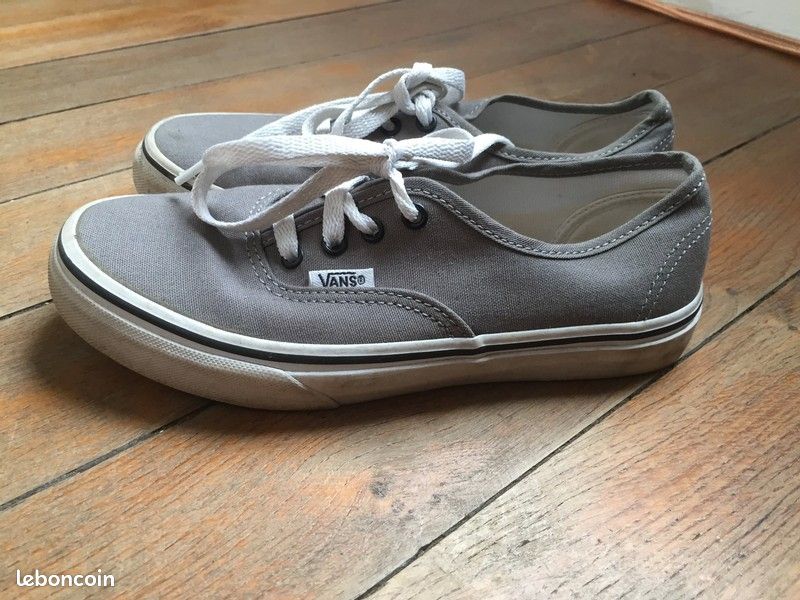 Vans grise taille 35 (image 1)