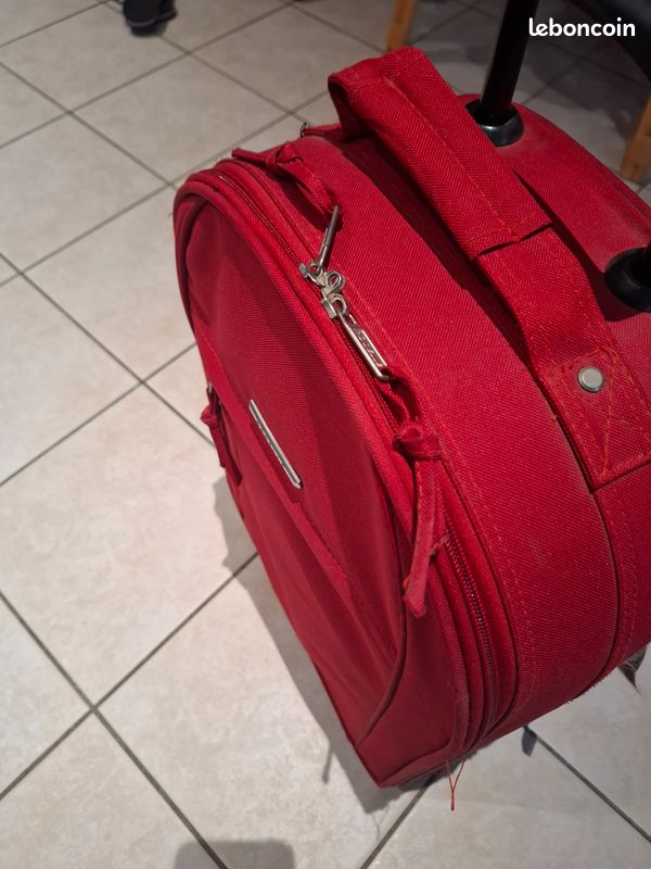 Petite valise rouge Rodelle (image 4)