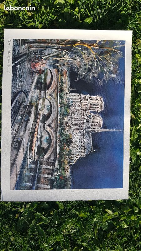 Lot 2 lithographies (image 3)