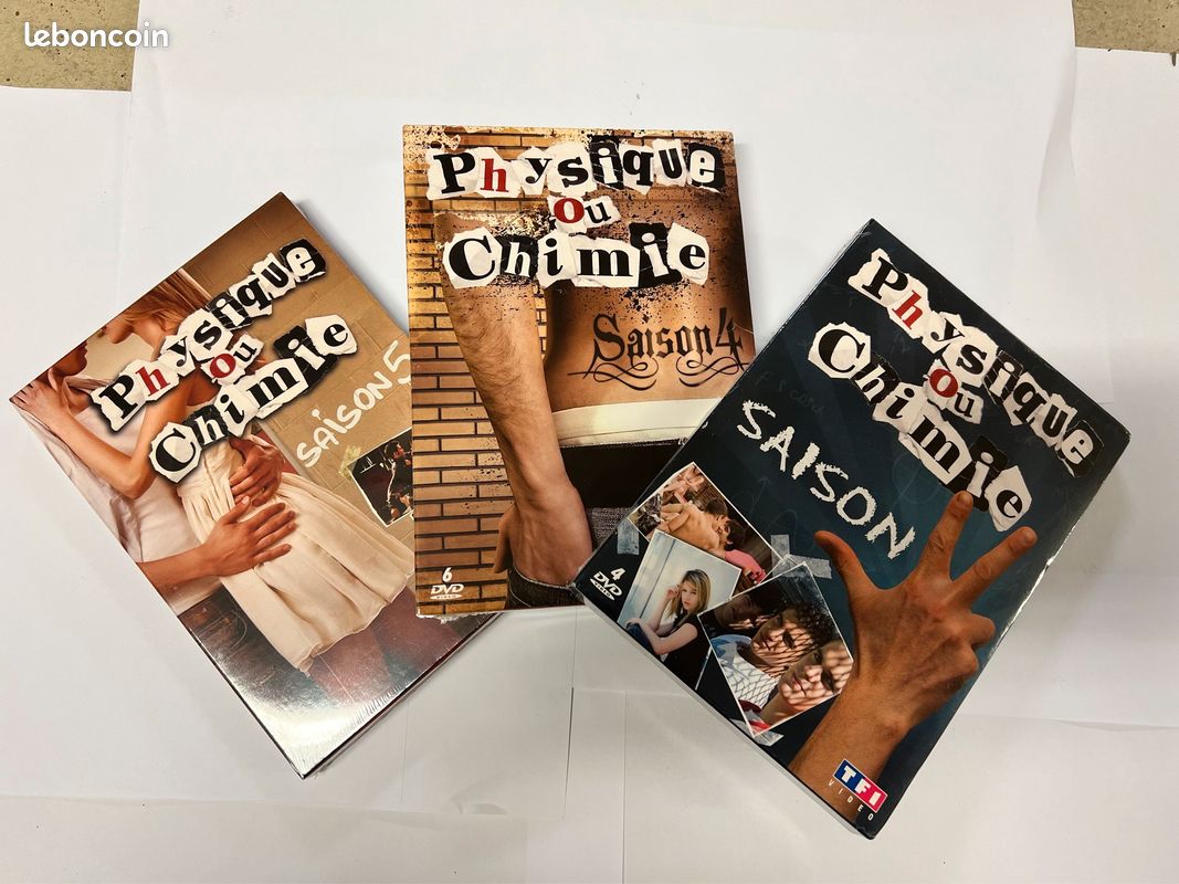 3 coffrets dvd « Physique ou chimie » saisons 3,4,5 - DVD - Films