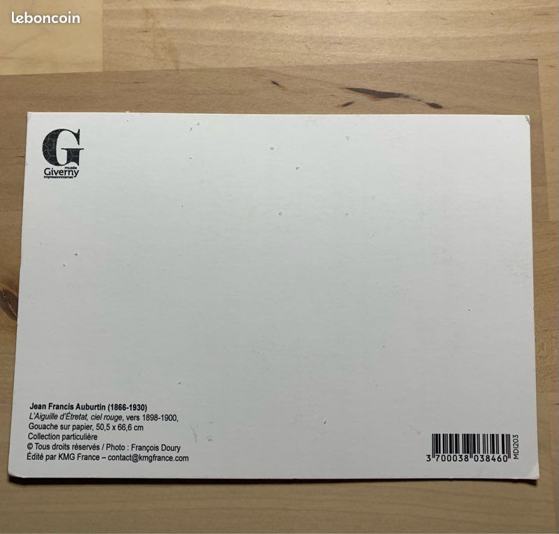 4 cartes postales thème Mer (image 5)
