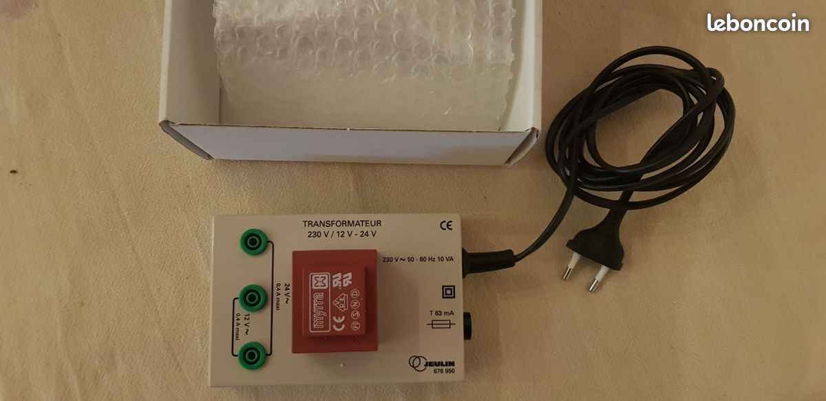 Transformateur 220v en 12v et 24v (image 1)