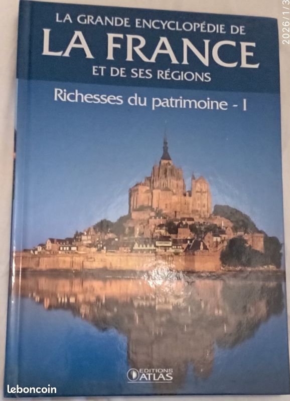 Livre La Grande Encyclopédie de la France et de ses Régions (image 1)