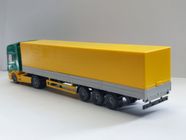 Camion Scania CS20 HD semi-remorque bachée, Orange - Herpa 316903