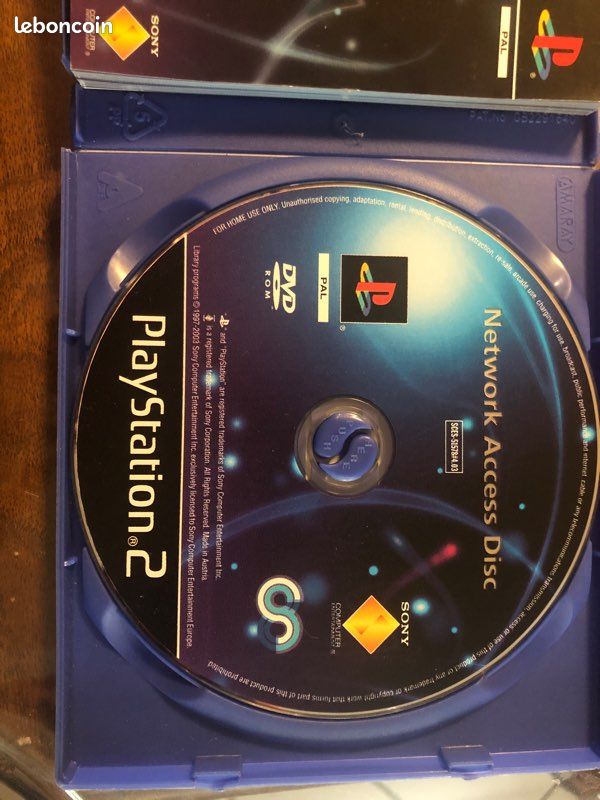 Disque Network Access Pour PlayStation 2 - Bon état - Testé Fonctionnel