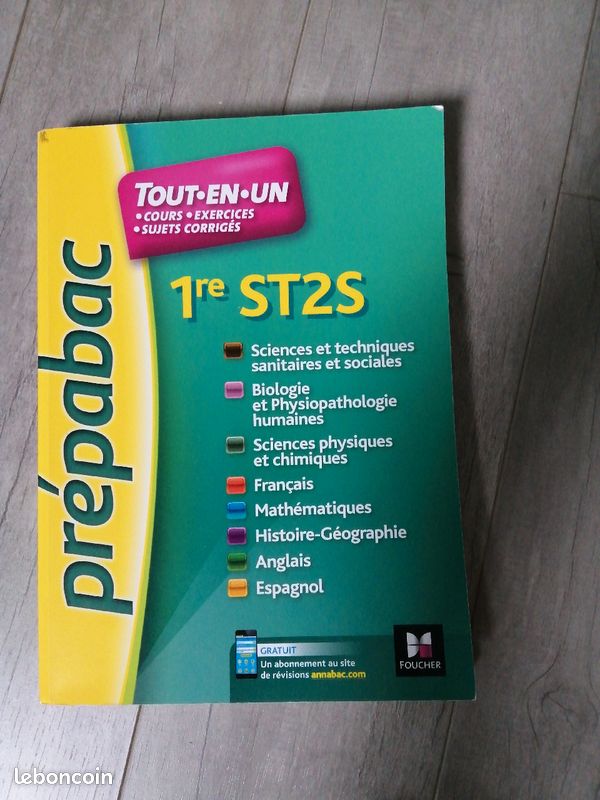 Livre de révision 1er ST2S (image 2)