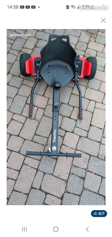 Segwa6 hoverbord fiat 500x+karting (image 3)