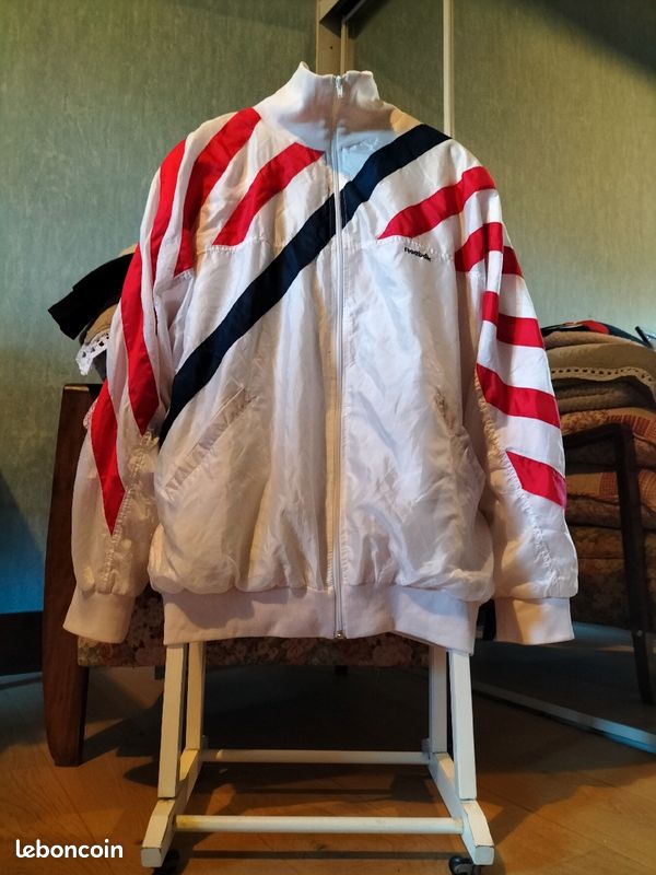 Reebok Vintage veste survêtement année 90 XL tennis Vêtements