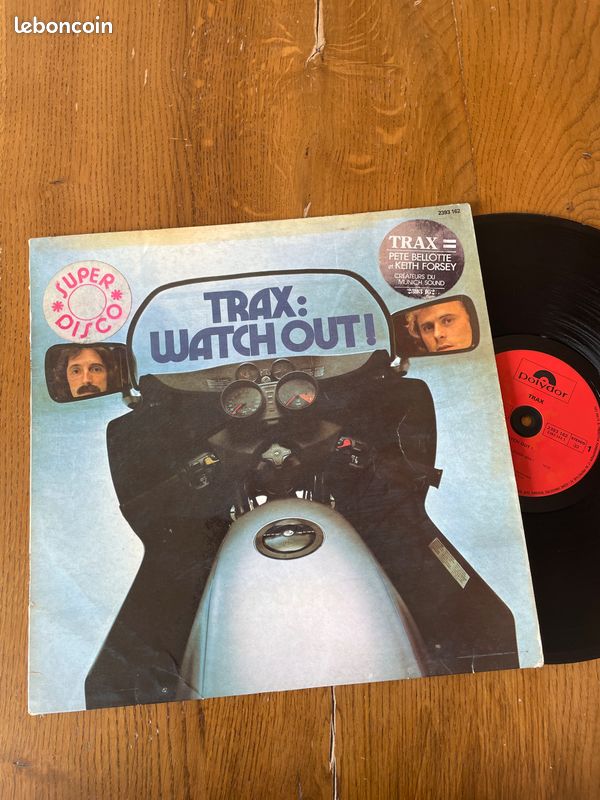 Disque vinyl 33 tours : Trax (image 1)