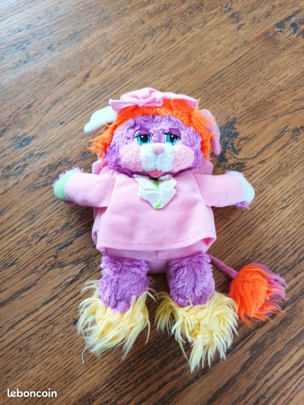 Peluche Popples Party Delplay - Vintage Rare - Années 80/90