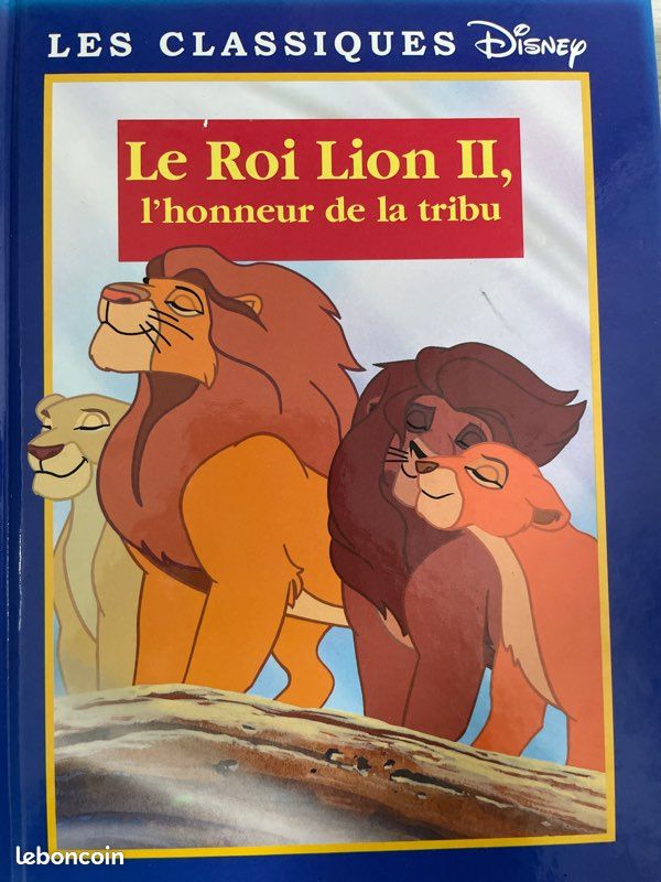 Lot de deux livres : Le roi lion 1 et 2 (image 2)