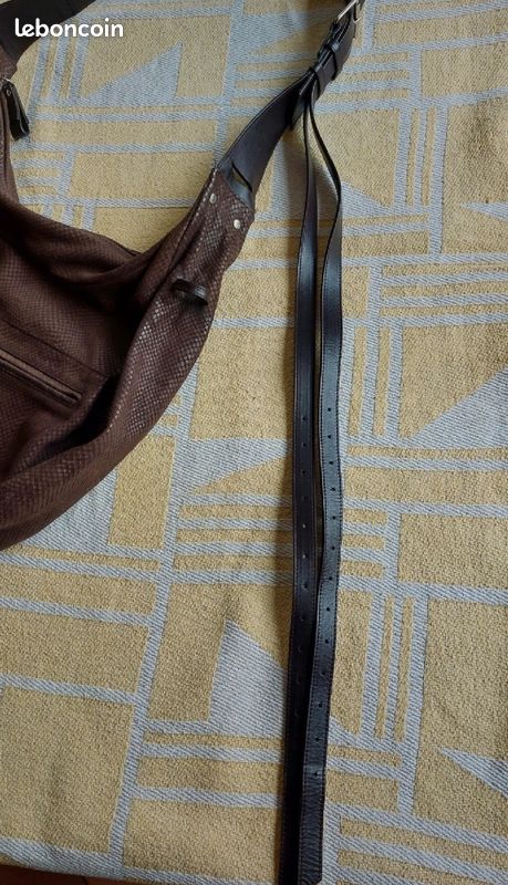 Sac cuir marron Furla Accessoires Bagagerie