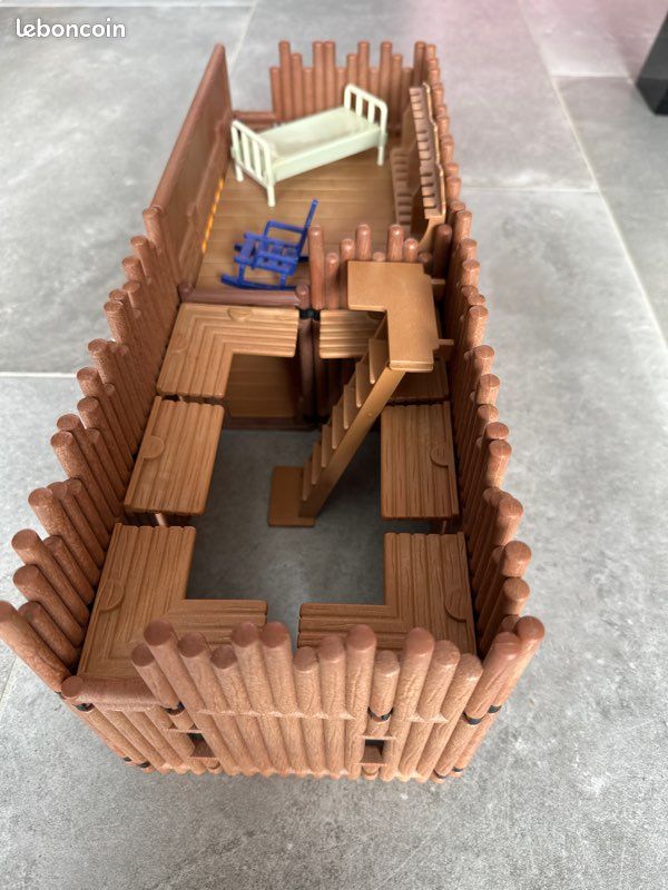 Playmobil maison fort avec agrandissement (image 2)