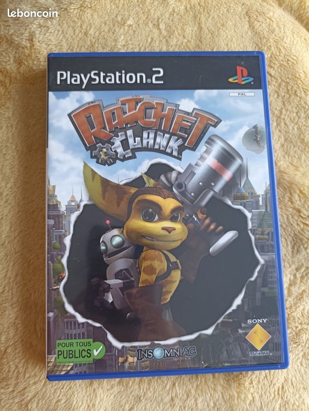 Jeu PS2 Ratchet & Clank 1 - Boîte Complète - Bon état - Pour PlayStation 2