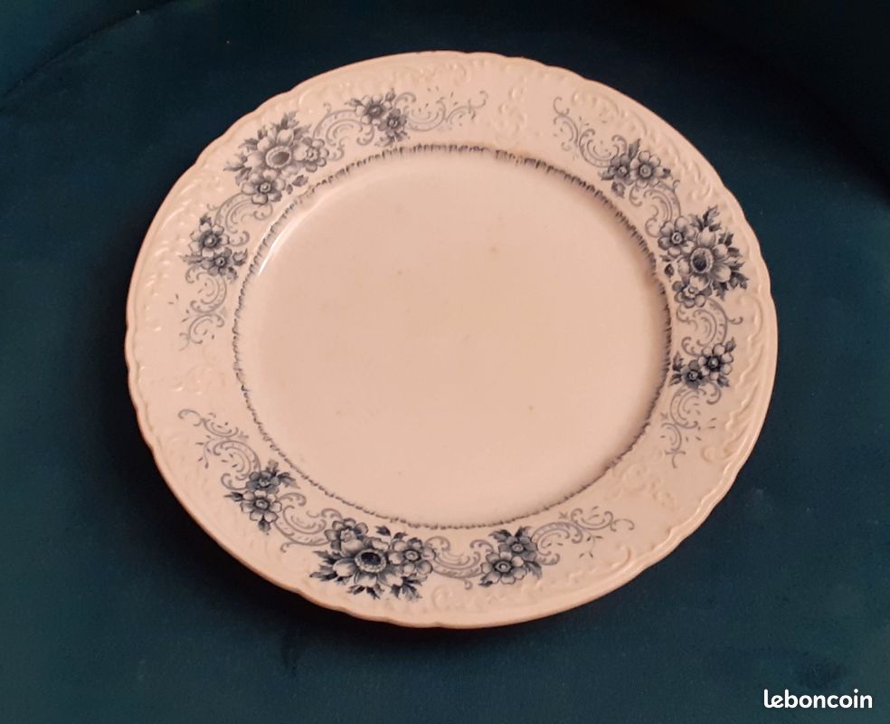 Assiette plate Aida Sarreguemines (image 7)