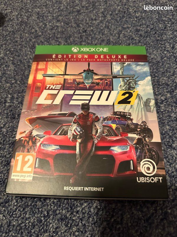 The Crew - Xbox One - Bon état - Complet - Pal - Jeux vidéo
