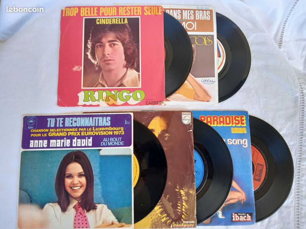 5 Vinyles lot 11 45T (image 3)