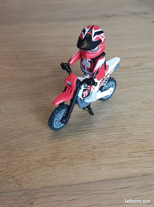 Playmobil spécial plus 9357 Pilote de motocross complet avec boîte et notice - Jeux & Jouets Playmobil spécial plus 9357 Pilote de motocross complet avec boîte et notice - Jeux & Jouets